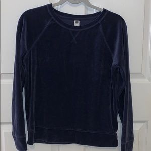 Velvet long sleeve